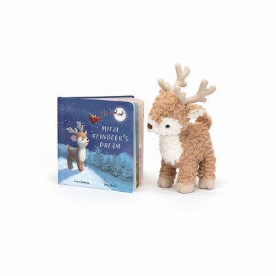 Jellycat Mitzi Reindeer's Dream and Mitzi Reindeer Medium UK | 68405RJDF